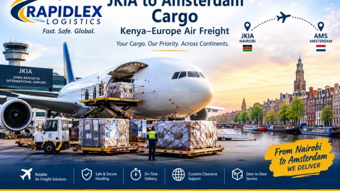 JKIA to Amserdam Cargo