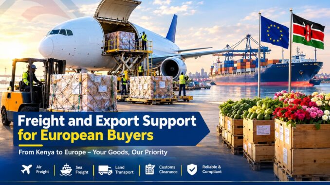Freight and Export Support for European Buyers