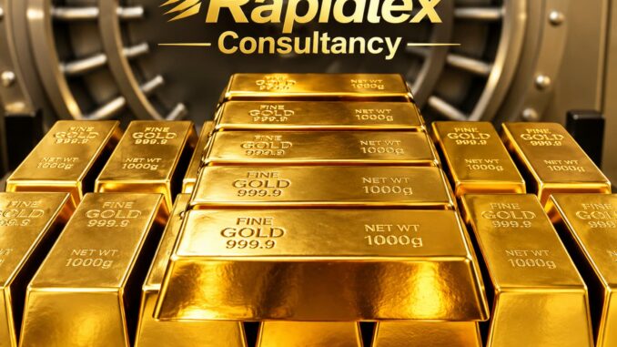 Gold trade from Kenya to India/ Switzerland